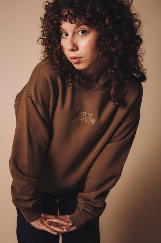 Sweat FODA SE - Toffee - Sem Hífen