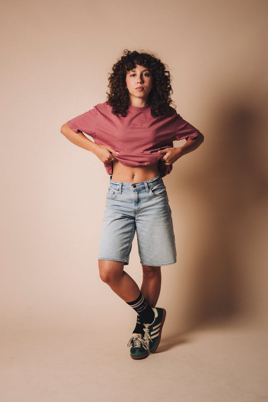 T shirt FODA SE - Antique rose - Sem Hífen