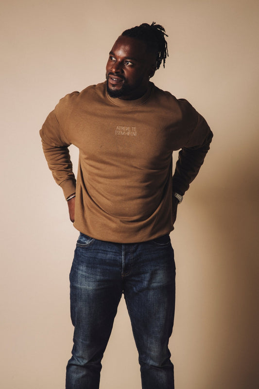 Sweat ATREVE TE - Toffee - Sem Hífen