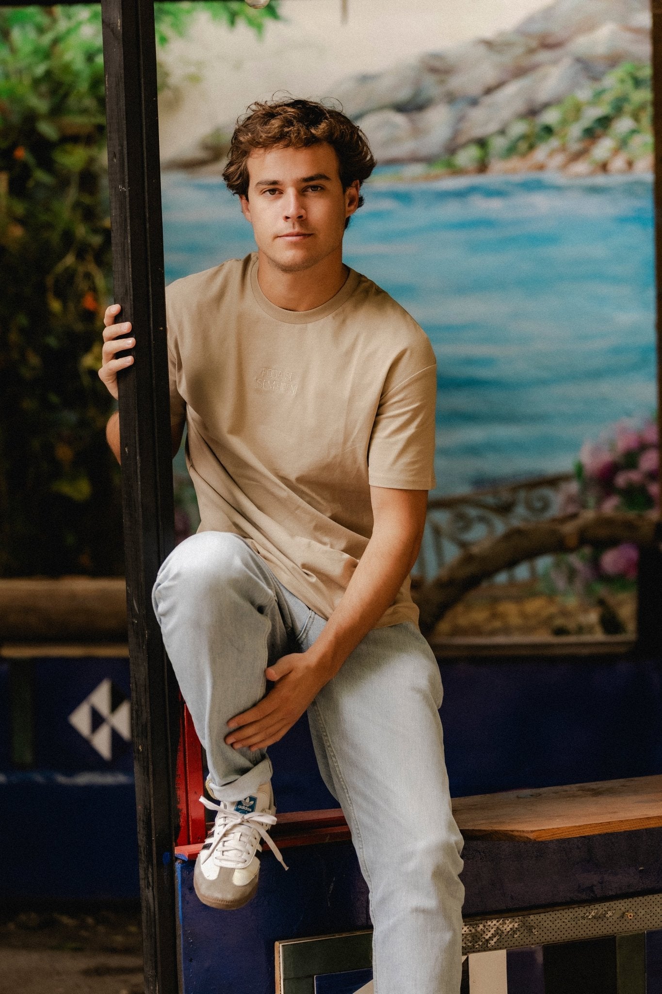 T shirt FODA SE - Wet Sand - Sem Hífen