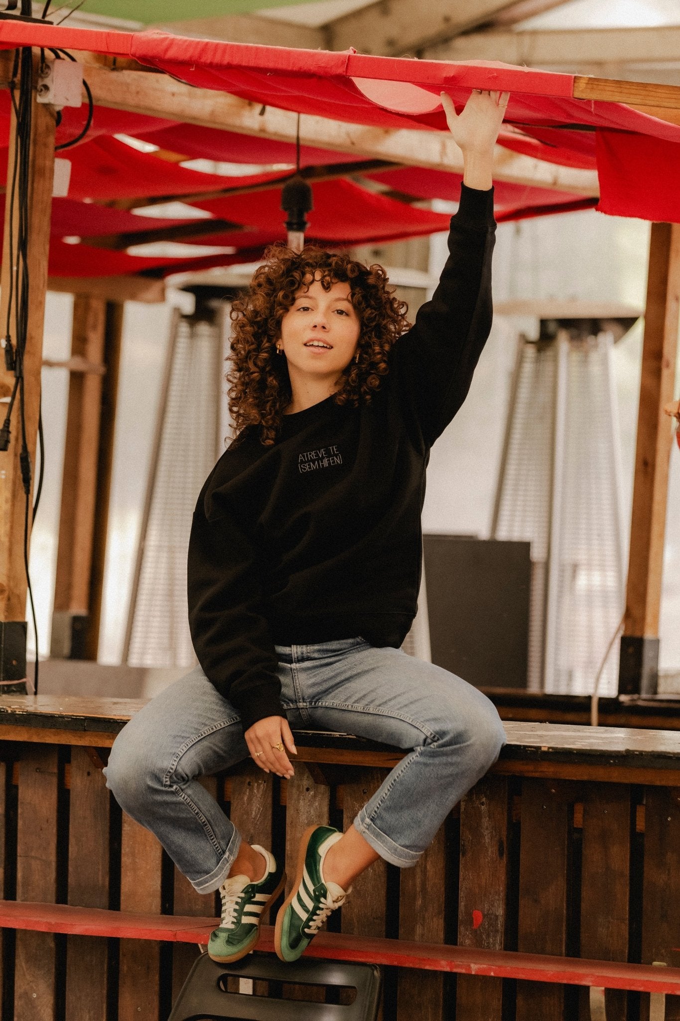 Sweat ATREVE TE - Black - Sem Hífen