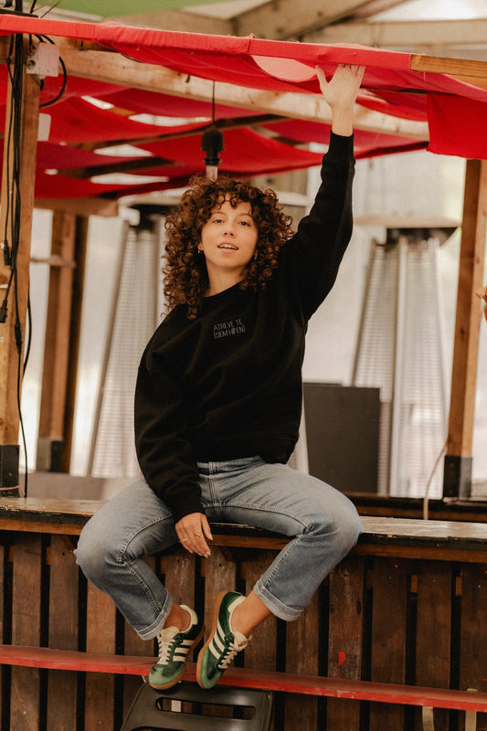 Sweat ATREVE TE - Black - Sem Hífen