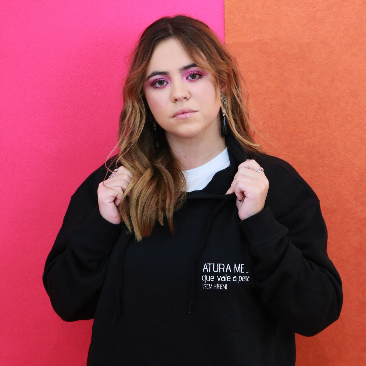 Hoodie ATURA ME... que vale a pena