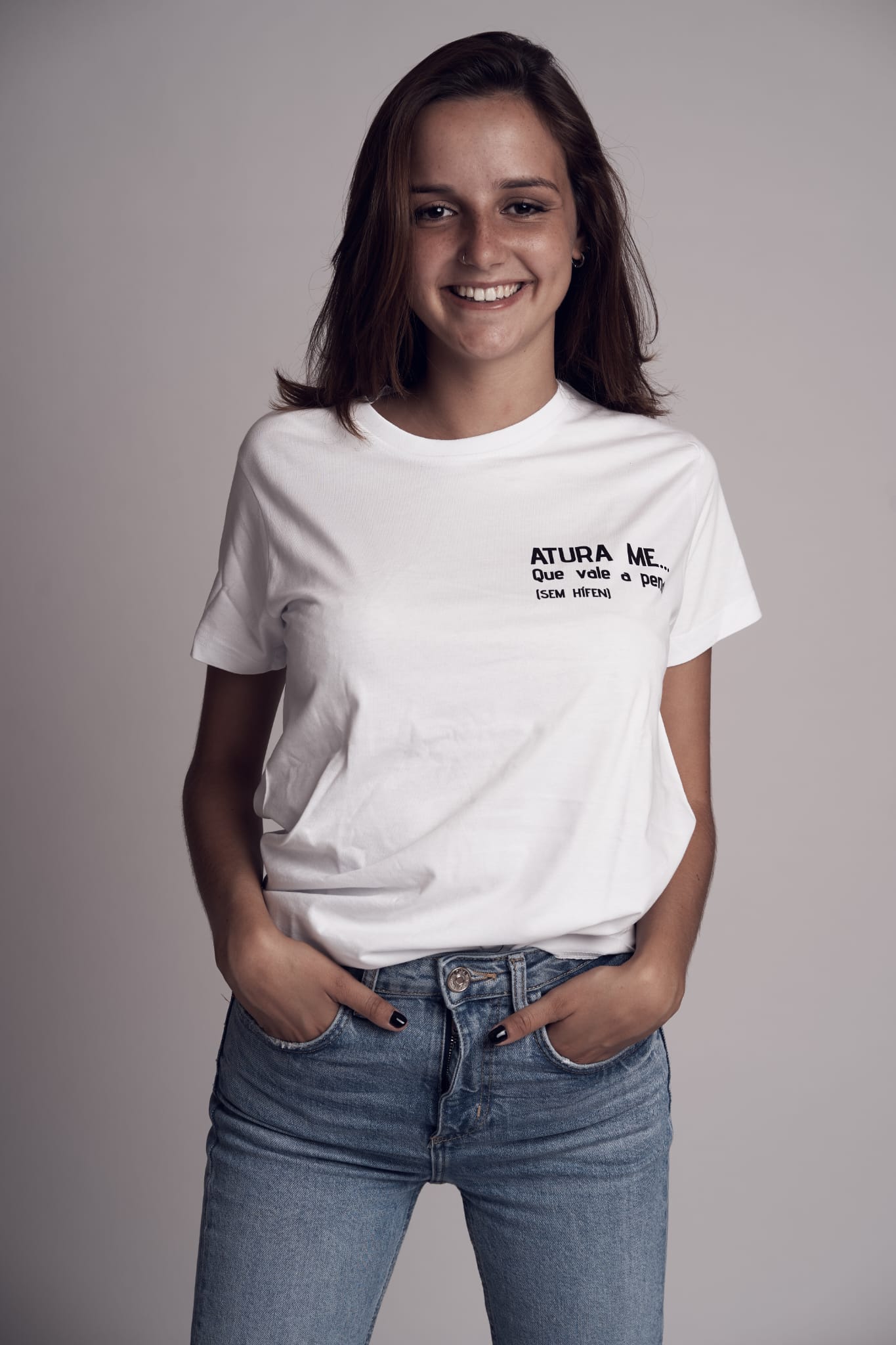 T shirt ATURA ME... que vale a pena - Sem Hífen