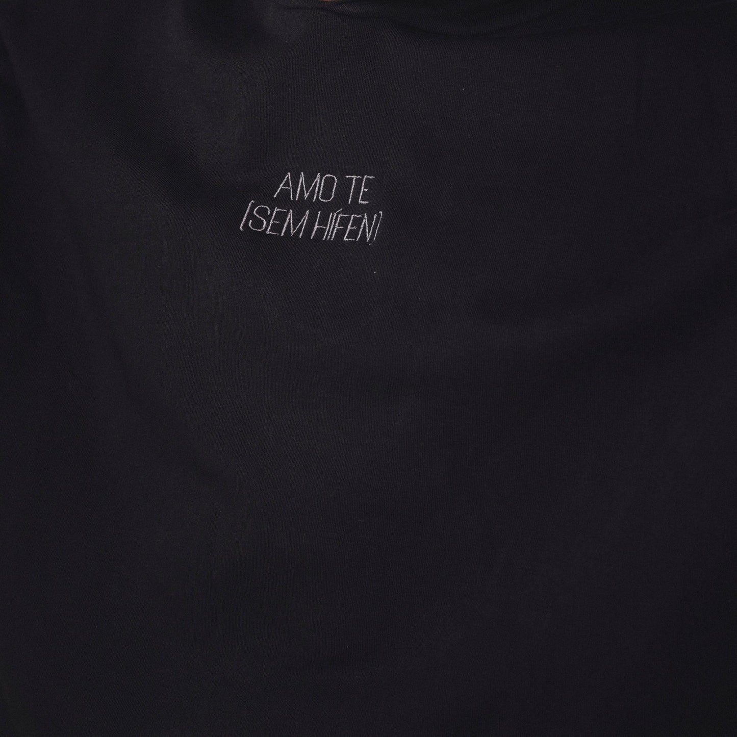 Sweat AMO TE - Black - Sem Hífen