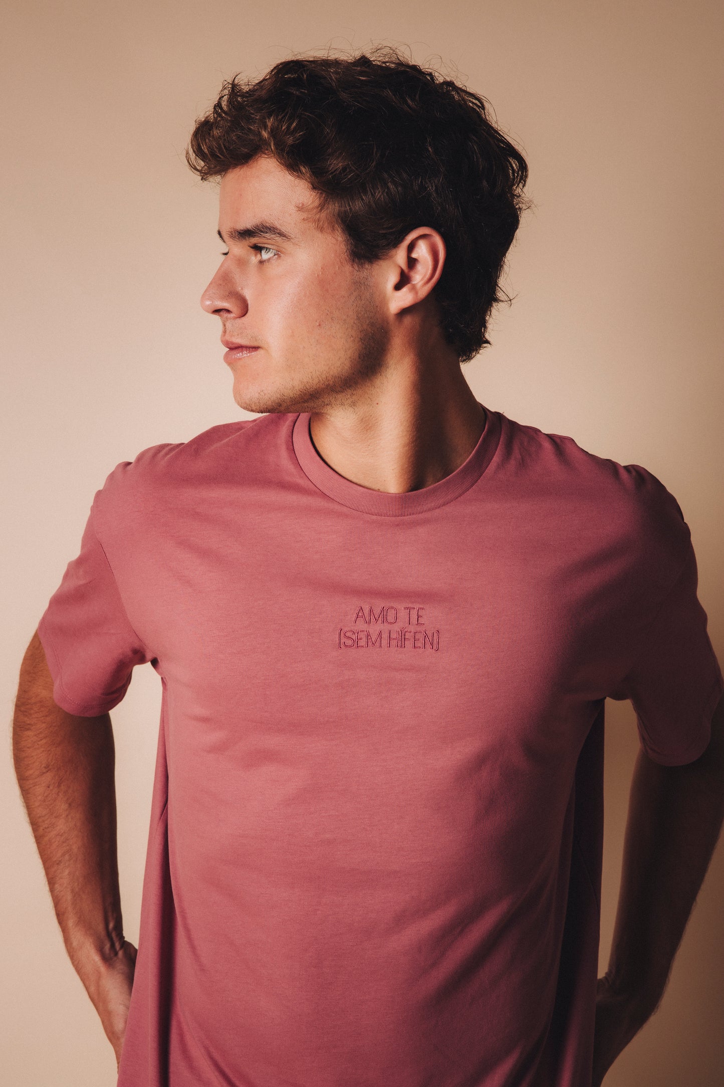 T shirt AMO TE - antique rose