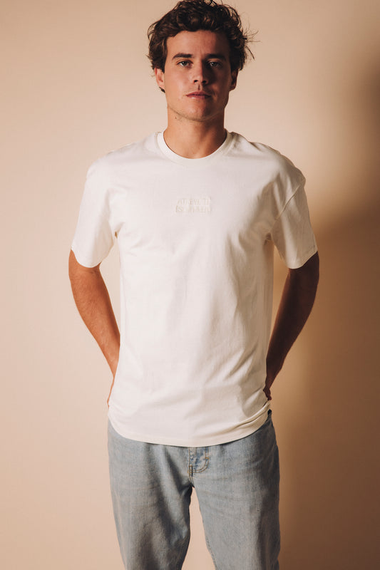 T shirt ATREVE TE - Ivory