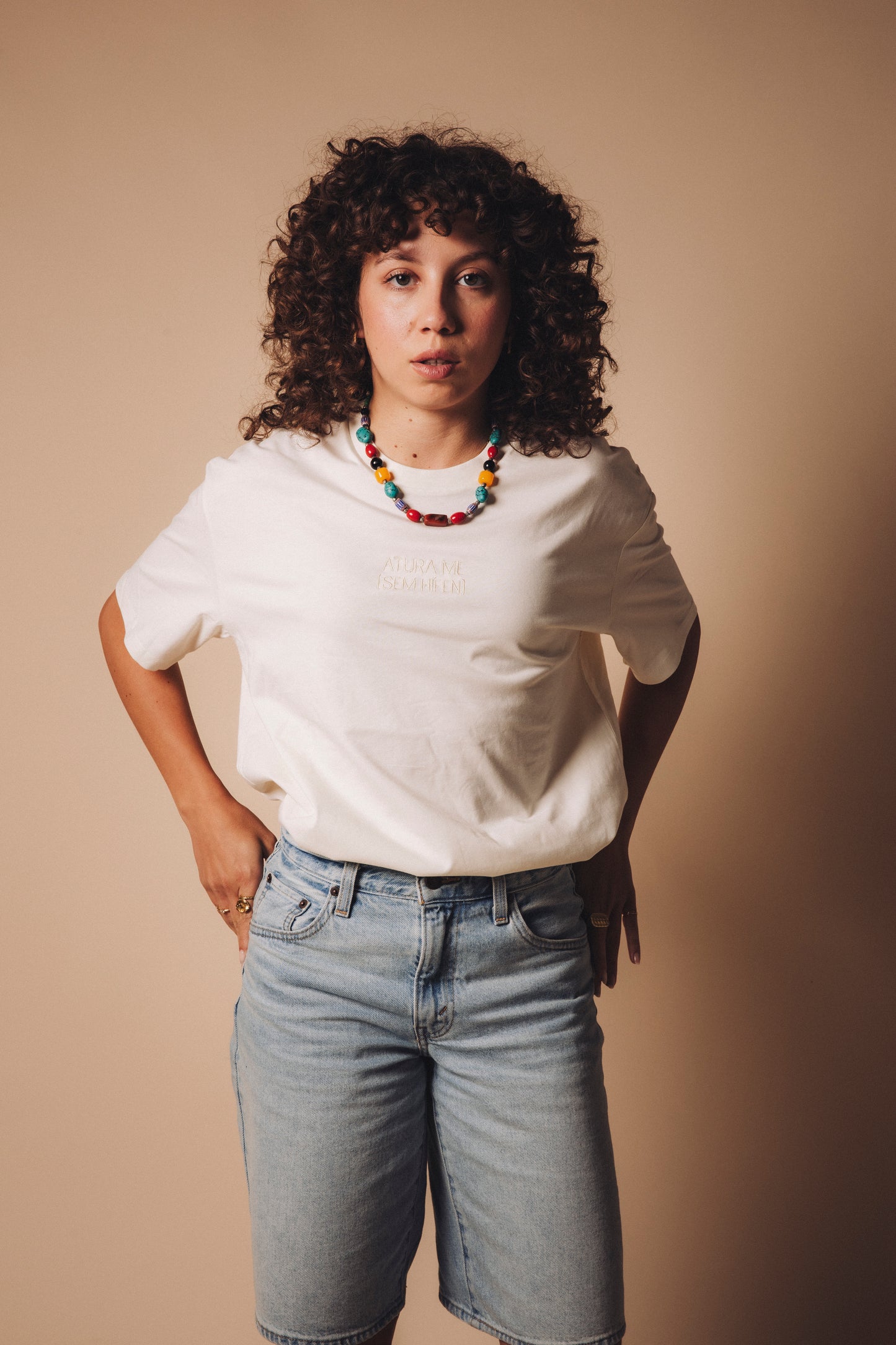 T shirt ATURA ME - Ivory