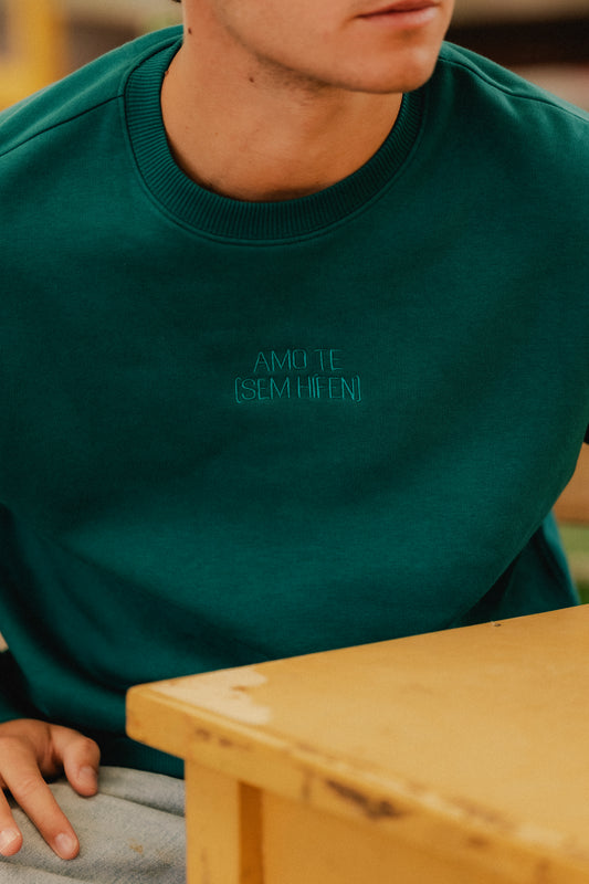 Sweat AMO TE - Peacock green
